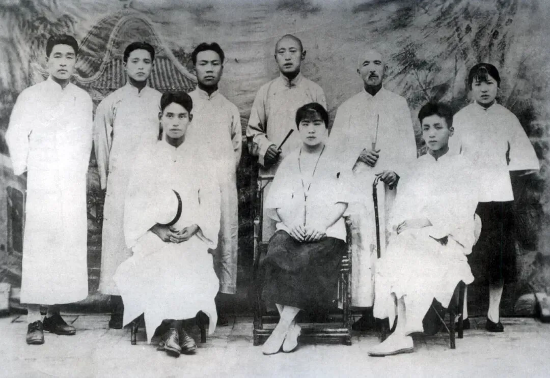 1925大罢工 领导人合影 1925